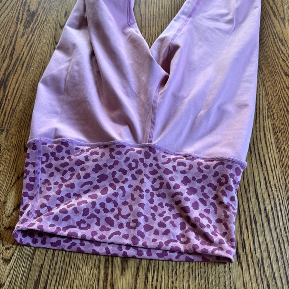 Barre3 Pink Fuschia Cheetah Leopard Print Leggings | S - Picture 6 of 6